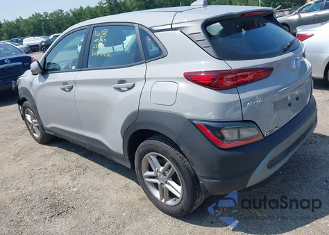 2022 Hyundai Kona Se z USA, uszkodzony, nr VIN KM8K2CAB2NU880697
